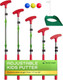 Go For It Golf Plastic Adjustable Putter Kit for Ages 3-16 (kids 28-63" tall)
