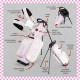 Sunday Golf Recess Girls Golf Bag Pink / White Checkered