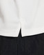 Nike Boys Dri-Fit Half Zip Top White Side