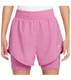 Nike Dri-Fit 2 in 1 Girls Shorts Magic Flamingo Front