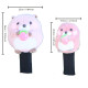 Plush Hamster with Strawberry Golf Driver & Fairway Wood Headcover Dimensions
