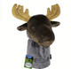 Plush Moose Golf Headcover - Front View