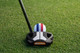 TaylorMade 2025 Tour Response Red White Blue Stripe with putter