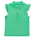 Ruffled Butts Little Girls Spring Bud Ruffled Sleeveless Top Front