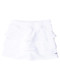 Ruffled Butts Little Girls Tiered Active Skort White