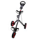 MacGregor Pro Lite 3 Wheel Junior Golf Cart - Black/Red