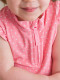 Ruffled Butts Little Girls Bubblegum Pink Sleeveless Top