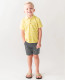 Rugged Butts Little Boys Performance Golf Shorts Grey Full Body