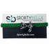 Sportybella Adjustable Rope Golf Charm Bracelet Green