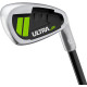 Wilson Ultra BLK 4 Club Kids Golf Set for Ages 5-8 (kids 40-50" tall) Green
