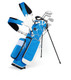 Sunday Golf 6 Club Junior Golf Set Ages 9-12 (kids 52-60" tall) Blue White