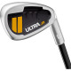 Wilson Ultra BLK 5 Club Kids Golf Set for Ages 8-11 (kids 46-54" tall) Orange