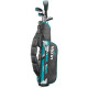 Wilson Ultra BLK 5 Club Girls Golf Set for Ages 8-11 (kids 46-54" tall) Teal