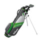 Wilson Deep Red 4 Club Kids Golf Set for Ages 5-8 (kids 40-50" tall) Green