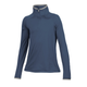Under Armour Girls Golf Quarter Zip Blue and White