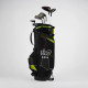 Vice 7 Club Kids Golf Set for Ages 7-10 (kids 48-53" tall) Black Yellow