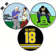 Happy Gilmore Ball Markers - Set of 3