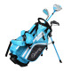 Shorties Tiny 3 Club Toddler Golf Set for Ages 2-3 (kids 34-38") - Blue