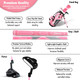 Shorties TOT 5 Club Kids Golf Set for Ages 4-5 (kids 38-42") - Pink
