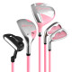 Shorties MINI 5 Club Kids Golf Set for Ages 6-8 (kids 42-46") - Pink