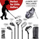 Shorties Junior 5 Club Kids Golf Set for Ages 8-10 (kids 46-51") - Graphite Color