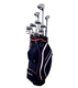 Wilson Profile 10 Club Womens Golf Set with Cart Bag (girls 63-68" tall)