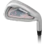 Cleveland Bloom 9 Club Womens Golf Set with Cart Bag (for girls 63-67" tall) - Black/Pink