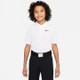 Nike Victory Boys Golf Polo White - Front View