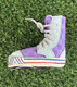 High Top Sneaker Putter Cover - Light Blue / Purple
