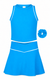 90 Degree by Reflex Little Girls Ribbed Tank and Skort Outfit - Shocking Blue