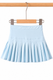 Pastel Blue Pleated Athletic Skort with Undershorts