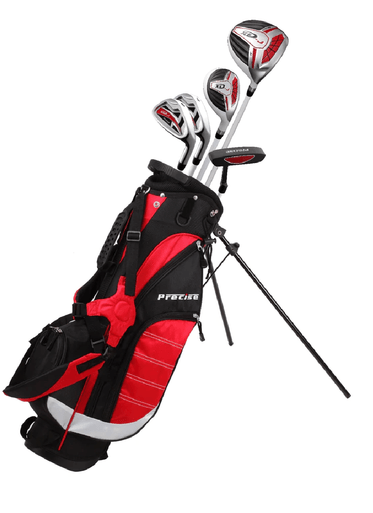 Precise XD-J Kids Golf Set for Ages 6-8 Red. Free Shipping.