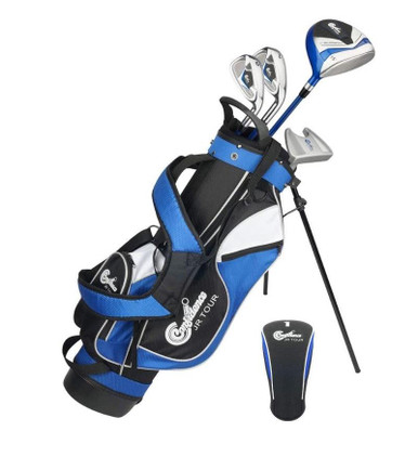 Confidence JR Tour 4 Club Kids Golf Set Ages 4-7 Blue