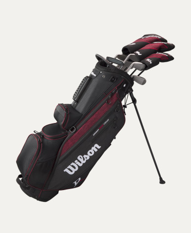 Wilson Deep Red Tour 10 Club Teen Golf Set (for kids 63-68