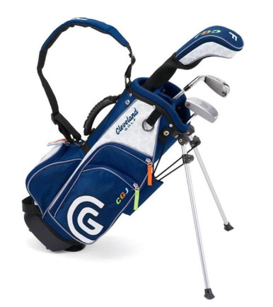 Cleveland CGJ 3 Club Kids Golf Set Ages 4-6 Blue