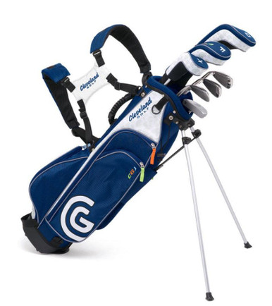 CGJ ジュニア ゴルフクラブセット ネイビー cleveland-cgj-junior-golf-set-