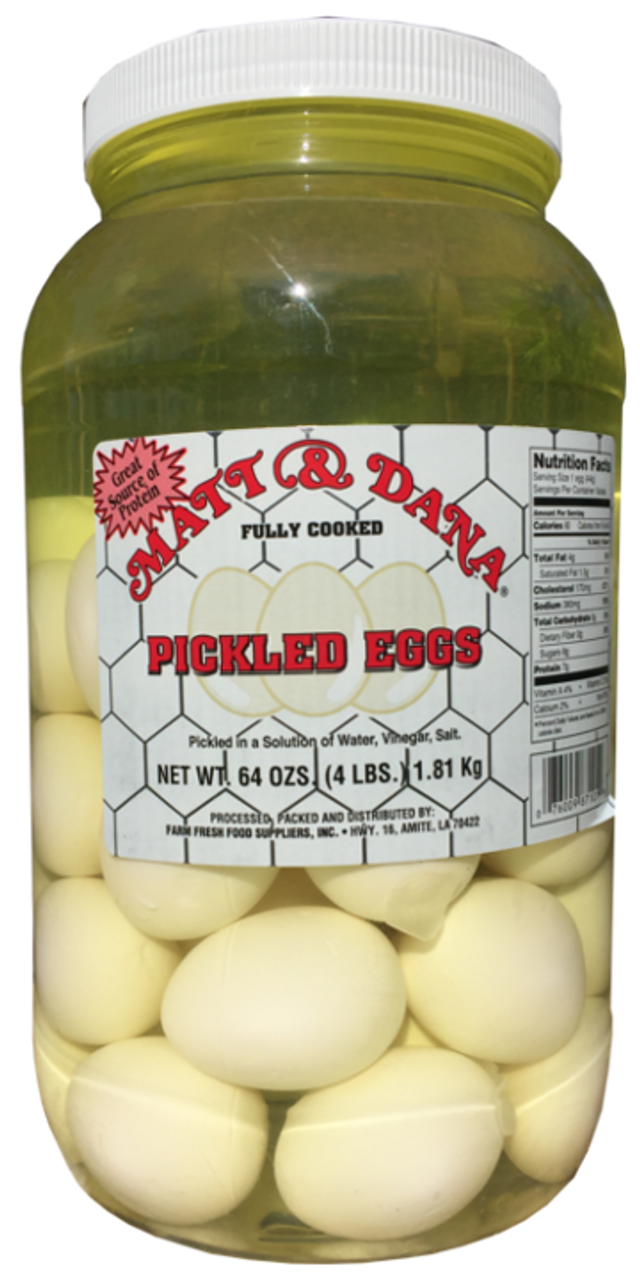 Matt & Dana Pickled Eggs Gallon