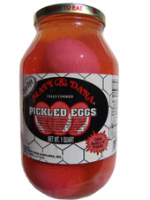Cajun Style Pickled Red Eggs - Case of 12 Quart Jars Cajun Style Pickled Red Eggs - Case of 12 Quart Jars