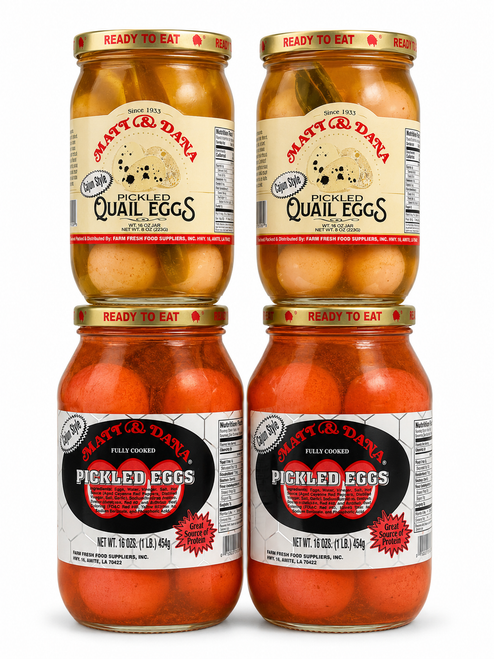 Cajun Style Pickled Egg Bundle