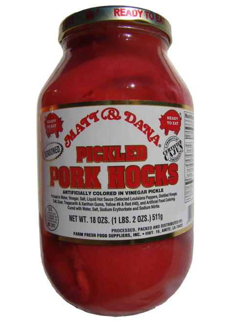 Matt & Dana Pickled Pork Hocks - 16 ozs