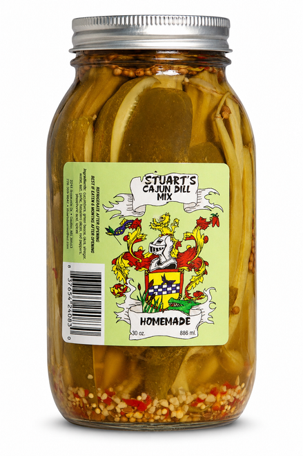 Stuart's Cajun Dill Beans - Quart