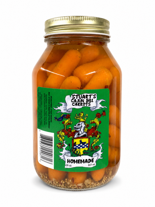 Stuart's Cajun Style Pickled Carrots