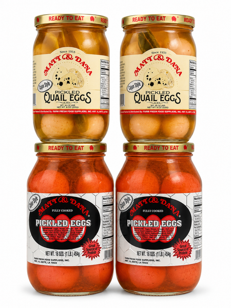 Cajun Style Pickled Egg Bundle