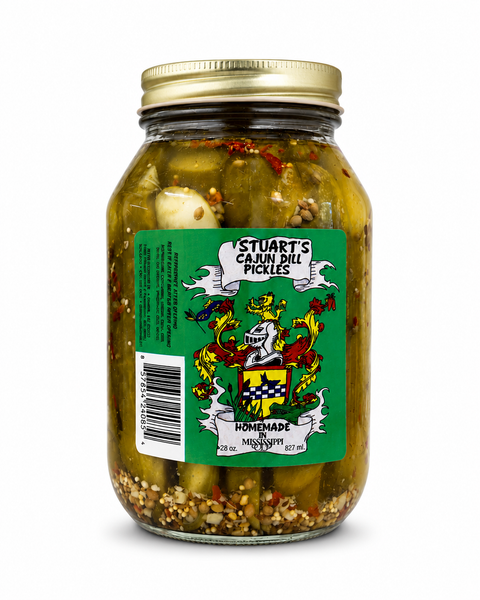 Stuart's Cajun Style Dill Pickles