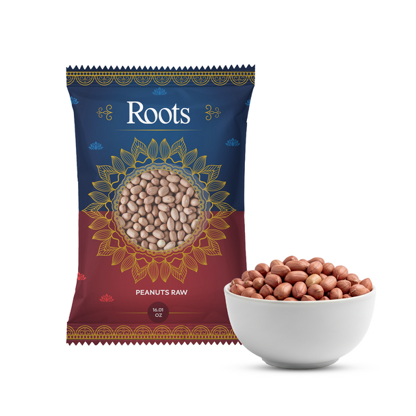 Roots Peanuts Raw - Case