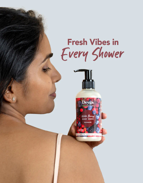 Deyga Wild Berry Body wash - Case