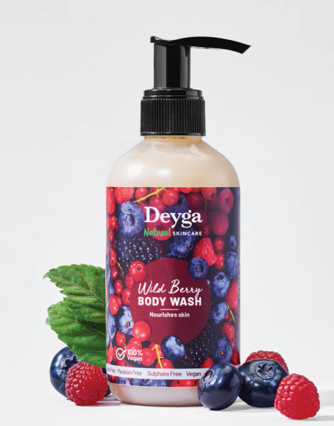 Deyga Wild Berry Body wash - Case