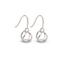 petite sterling silver dangle earrings