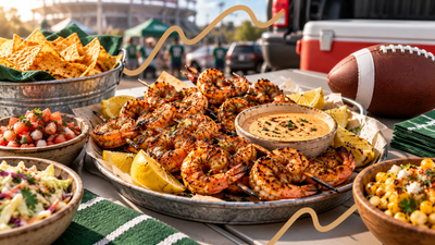 The Best Shrimp Recipes for Tailgates and Game Day