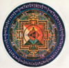 HAYAGRIVA MANDALA STICKER - 2 stickers